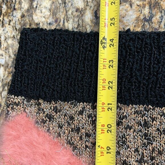 NWT Boutique Eyelash Metallic Threads Pullover Sweater Size M - Picture 8 of 8